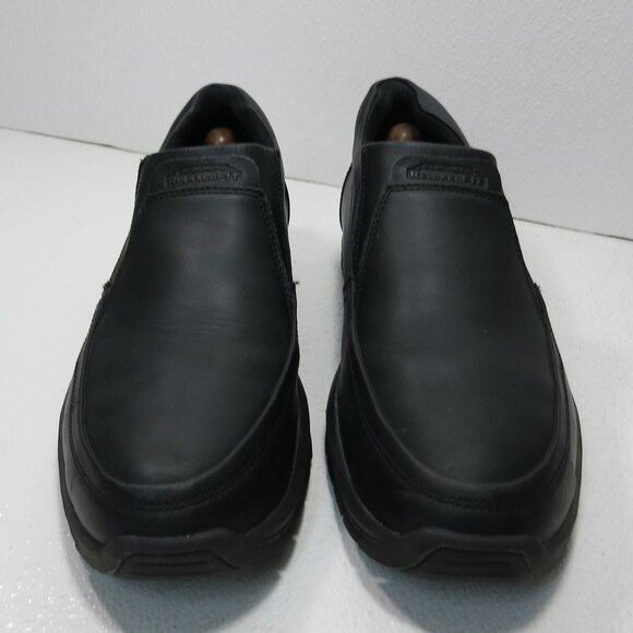 Skechers Leather Work Slip Resistant Comfort Loafers Men's Footwear Shoes Sz 13 - Picture 5 of 6